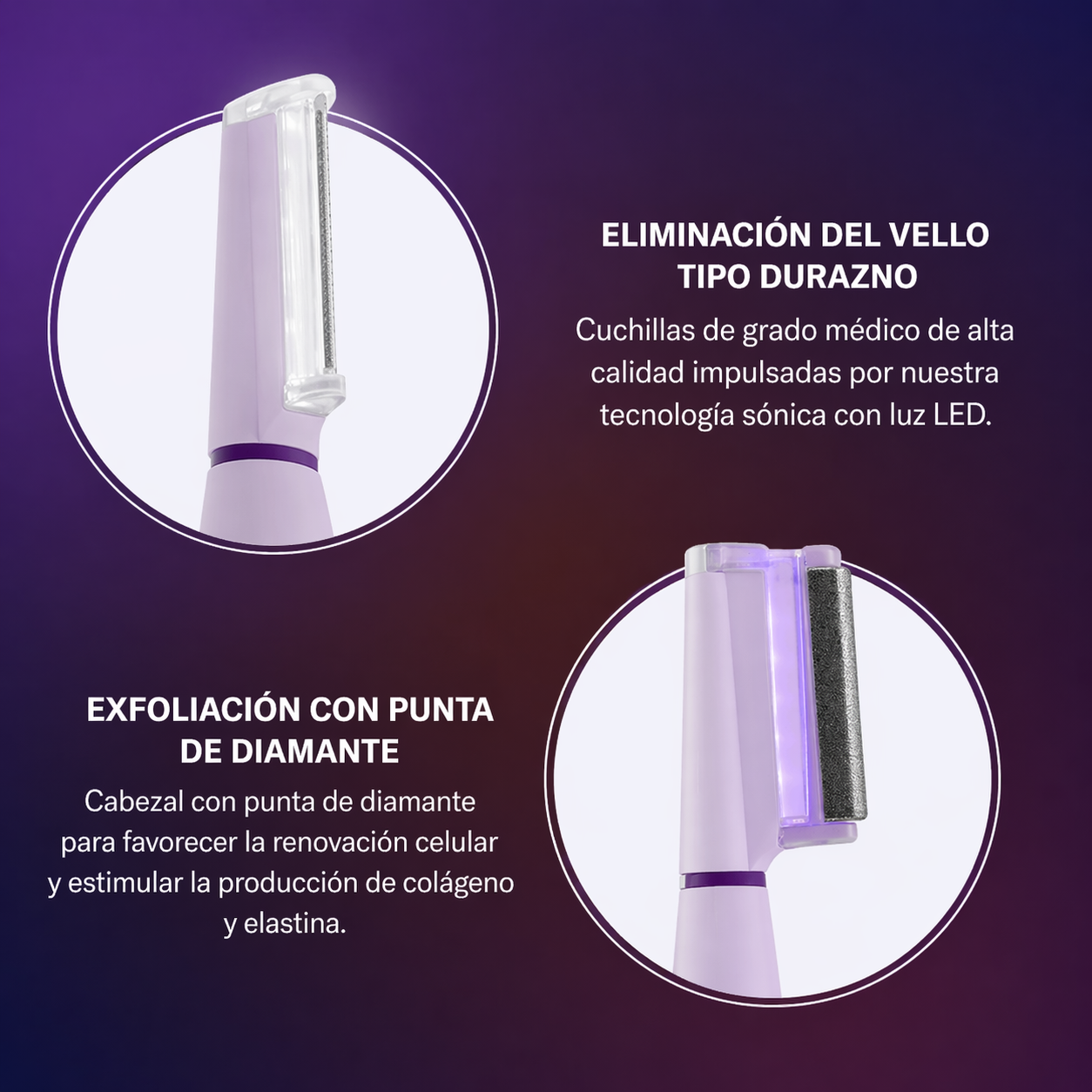 Everease Pro+ Sistema de dermaplaning sónico