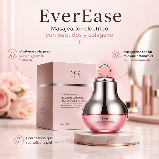 Everease Masajeador Eléctrico con Péptidos y Colágeno