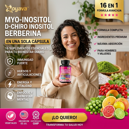Everease-Myo-Inositol + D-Chiro  90 Cápsulas