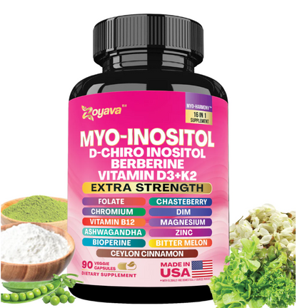 Everease-Myo-Inositol + D-Chiro  90 Cápsulas